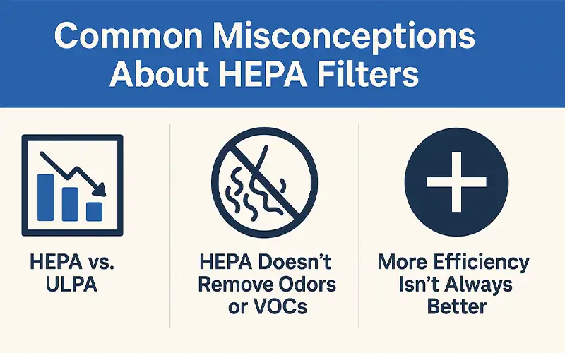 Understanding HEPA Filter Efficiency Standards Testing Methods and Critical Applications