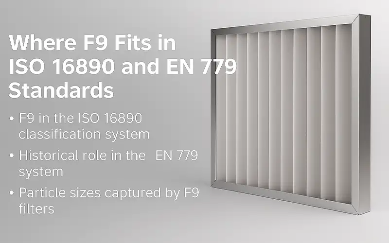 What Is an F9 Air Filter Understanding Fine Filtration in HVAC Systems