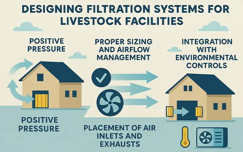Air Filtration as a Barrier Against PRRSV, Avian Influenza, and Other Pathogens