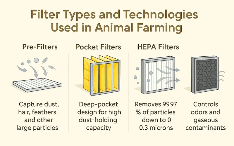 Air Filtration as a Barrier Against PRRSV, Avian Influenza, and Other Pathogens