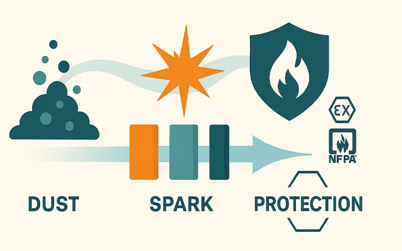 Air Filtration for Lithium Battery Production Safety