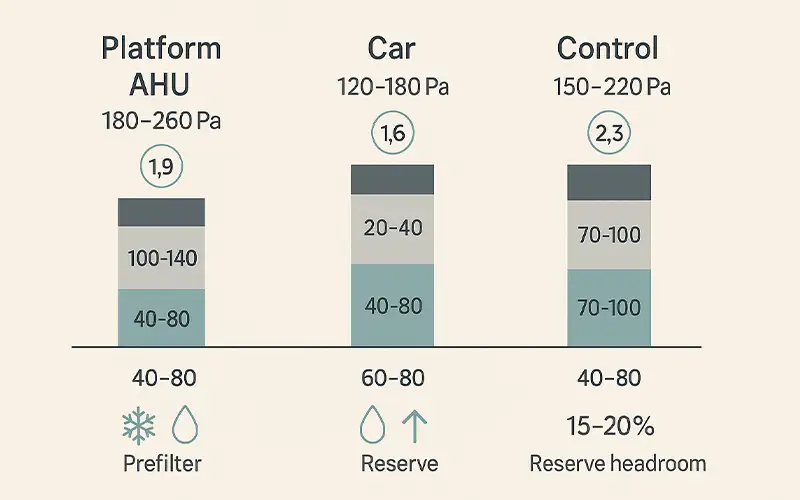 Choosing media for metros ePM1 prefilters fine filters and carbon layers