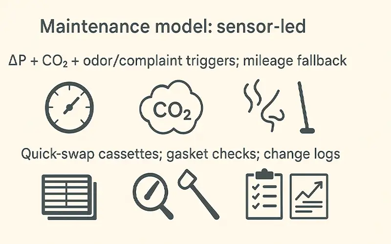 Choosing media for metros ePM1 prefilters fine filters and carbon layers